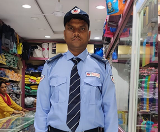 Guard in uniform